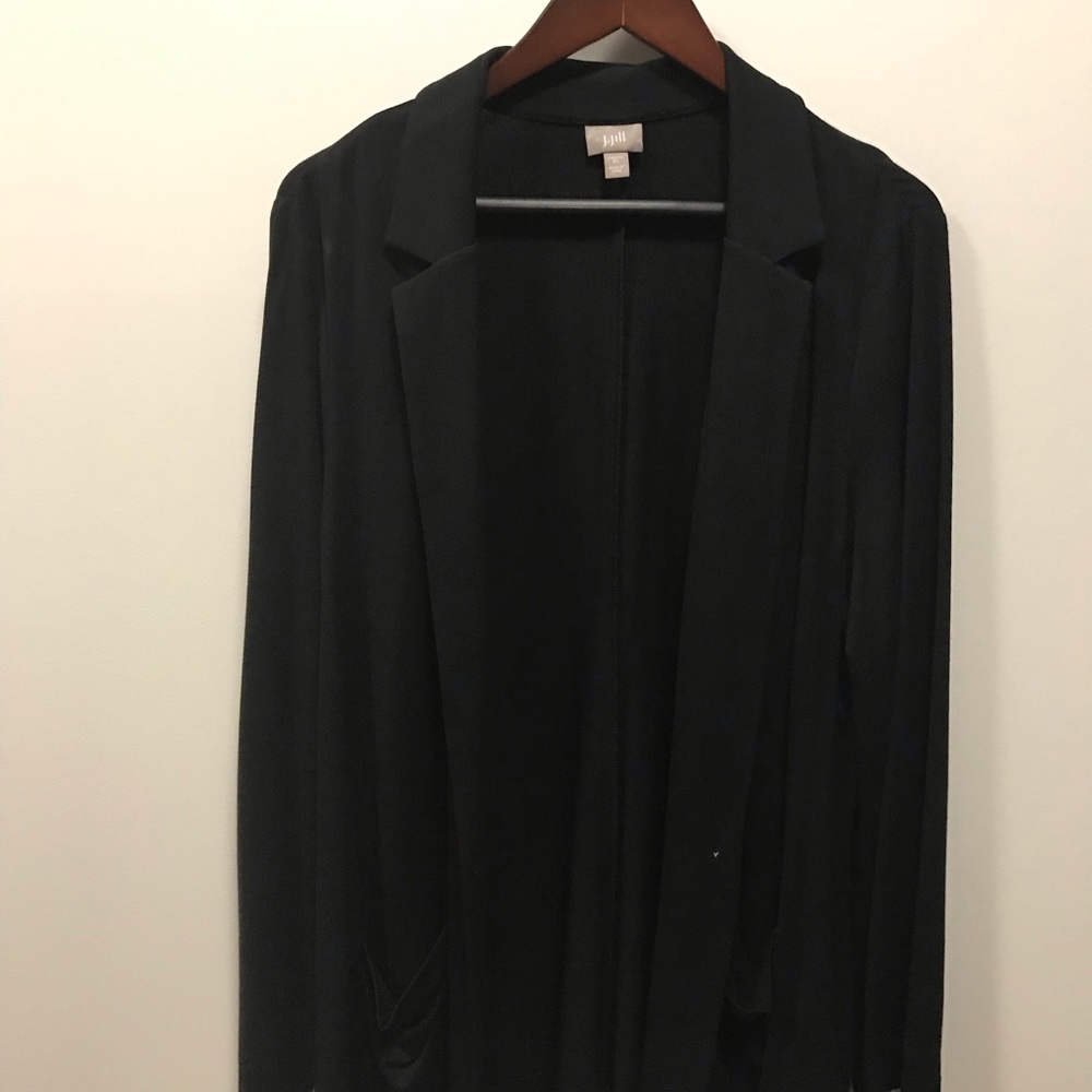 JJill xl Black Blazer Soft and Roomy